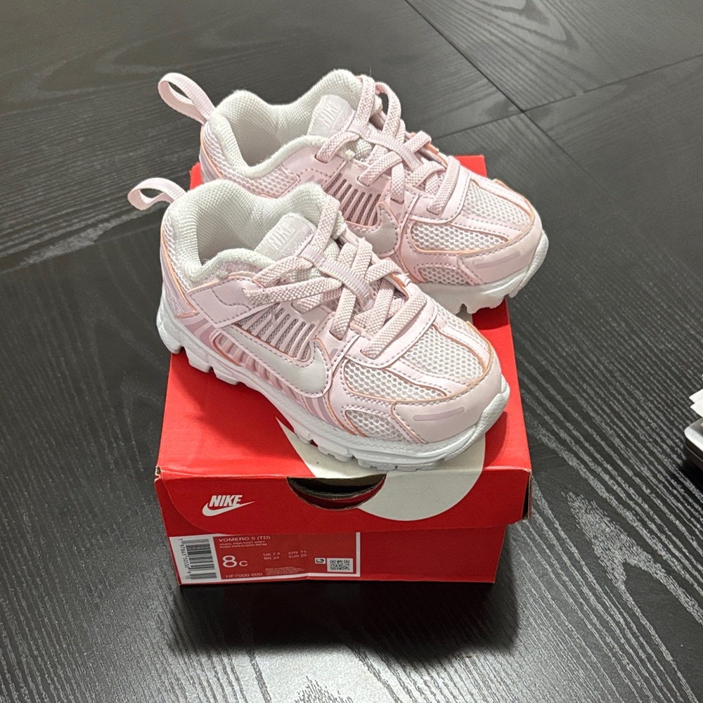 Nike Kids Light Pink Sneakers